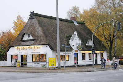 1545 Reetdachhaus - historisches Gebude Luruper Hauptstrasse - Lttkamp.