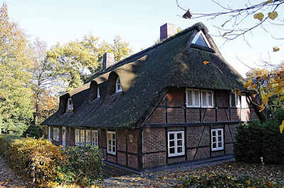 1765 Reetgedecktes Wohngebude - Fachwerkhaus im Wellinsbuettler WEg.